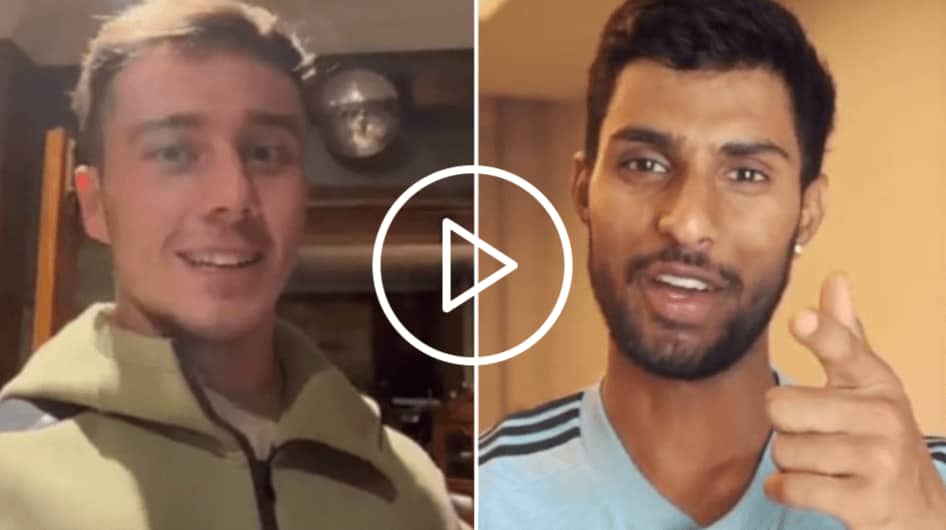 [Watch] Tilak Varma Receives Heartfelt Video Message From IPL Teammate Dewald Brevis Following T20I Debut